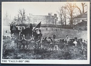Vintage Postcard 1901 Tally-Ho Ohio State University (1970 Reproduction) OH