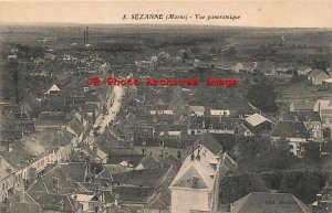 France, Sezanne, City Scene, Panorama View, No 8