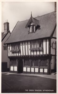 The Green Dragon Pub Wymondham Norfolk Old Real Photo Postcard
