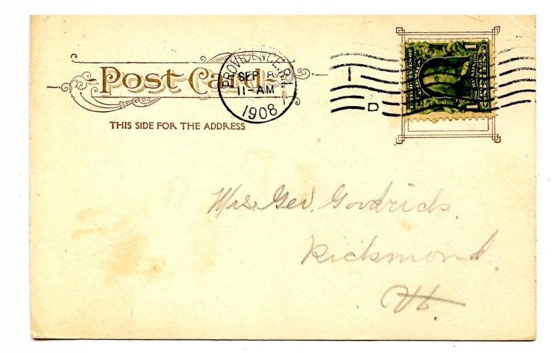 RI - Providence. City Hall & Soldiers' Monument