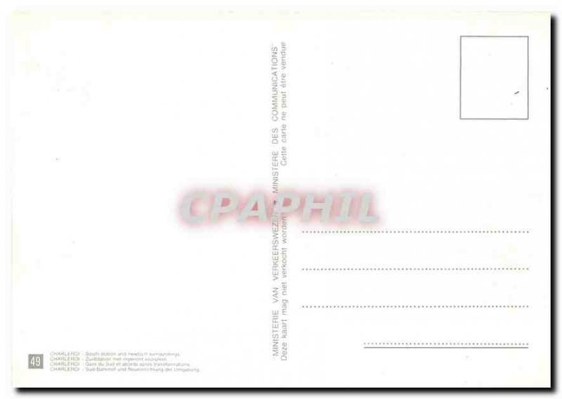 Modern Postcard Charleroi