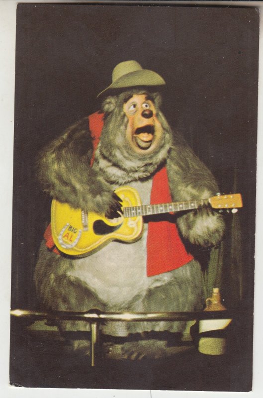P3114 vintage Postcard disney the countrt bear jamboree with a guitar