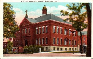 Maine Lewiston Wallace Parochial School