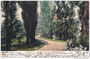 NOTTINGHAM, Ohio, PU-1908; Entrance To Ursuline Convent