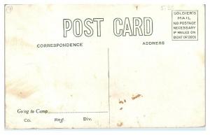WWI SS Harrisburg Greetings from Jewish Welfare Board Judaica Postcard *5E2