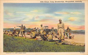 Camp Breckenridge Morganfield Kentucky Postcard