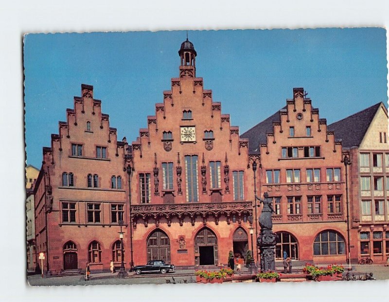 Postcard Römer, Frankfurt, Germany