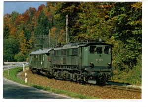 Electric Locomotive Train, Bundesbahn, Germany