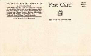 Hotel Statler on Delaware Avenue - Buffalo NY, New York - Linen