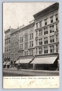 JH2/ Huntington West Virginia Postcard c1910 Wholesale Houses Store 101