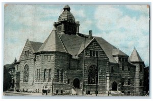 1910 Methodist Episcopal Church Exterior Greenfield Iowa IA Posted Sky Postcard