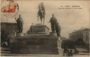 CPA Ajaccio Statue de Napoleon CORSICA (1077974)