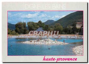 Modern Postcard Digne les Bains Alps de Haute Provence climathique and touris...