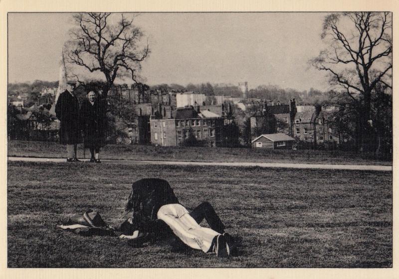 Making Love In Public Parliament Hill Fields London 1970s Postcard