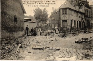 CPA Catastrophe - ELBEUF - Ravages causes par l'Orage 1908 (988149)