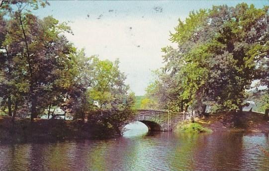 Stone Bridge In Beardsky Park Bridgeport Connecticut 1984