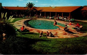 Arizona Wickenburg Rancho de Los Caballeros Main Ranch House Patio and Swimmi...