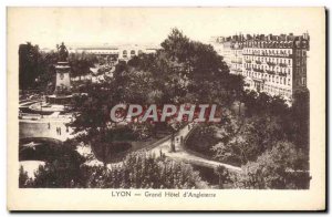 Old Postcard Lyon Grand Hotel d & # 39Angleterre