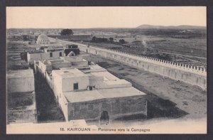 Vintage postcard TUNISIA Kairouan General view