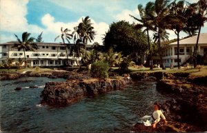 Hawaii Hilo Naniloa Hotel 1956