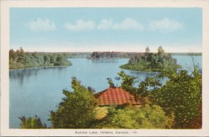 Kahshe Lake Ontario Muskoka ON Unused PECO Postcard G49