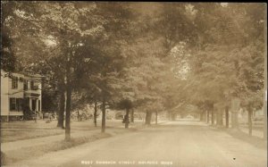 Melrose Massachusetts MA West Emerson Street c1910 Real Photo Vintage Postcard