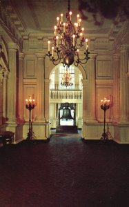 Vintage Postcard Hallway Independence Hall Liberty Bell Philadelphia Pennsylvani