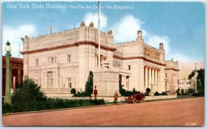 San Francisco PANAMA PACIFIC EXPO ~ NEW YORK State Building 1915 Postcard