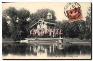 Postcard Old Marseille Borely Park Lake