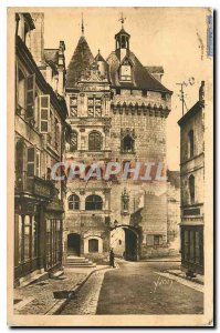 Old Postcard La Douce France Chateaux of the Loire Loches The Hotel de Ville