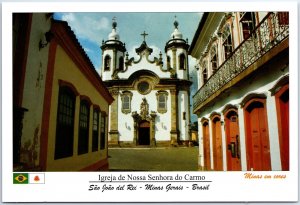 CONTINENTAL SIZE POSTCARD SIGHTS SCENES & CULTURE OF BRASIL 1960s TO 1980s y67b1
