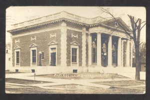 RPPC BROOKFIELD MISSOURI US POST OFFICE 1920 MO. VINTAGE REAL PHOTO POSTCARD