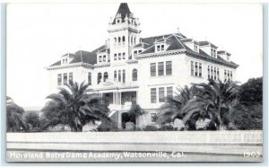 WATSONVILLE, CA ~ Moreland NOTRE DAME ACADEMY c1910s Santa Cruz County  Postcard