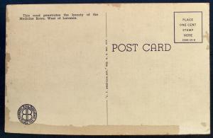 Postcard Unused “On Union Pacific Railroad”  Medicine Bows Laramie WY LB