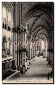 Vezelay Old Postcard Madeleine Church Circumference of the bell tower