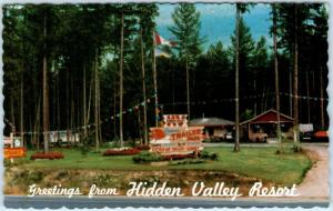 SALMON ARM, B.C. British Columbia Canada  HIDDEN VALLEY RESORT    Postcard