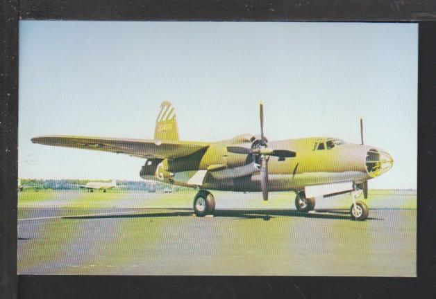 Martin B-26G Marauder Postcard 