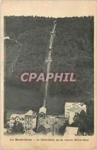 Old Postcard Mont Dore funicular saw the way Melchi Roze