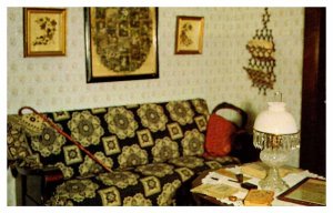 Postcard HOUSE SCENE Greenfield Indiana IN AR2341