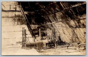 RPPC Real Photo Postcard - Marble Quarry  Rutland, Vermont