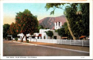 Postcard The Oasis Resort in Palm Springs, California