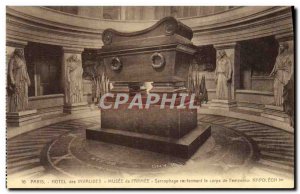 Old Postcard Paris Hotel des Invalides Museum of & # 39Armee Sarcophagus Napo...