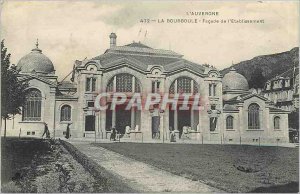 Old Postcard La Bourboule Facade of the Establishment