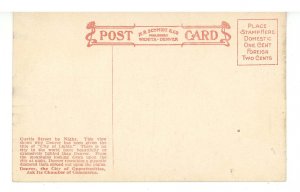 CO - Denver. Curtis Street by Night