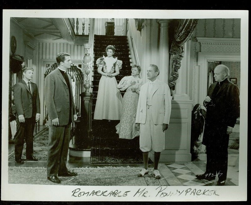 Movie Still, Remarkable Mr. Pennypacker, Clifton Webb, Dorothy McGuire