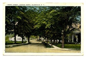 NY - Ellenville. Liberty Street Looking North