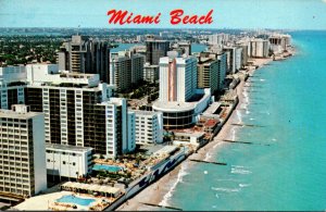 Florida Miami Beach Looking North 1981