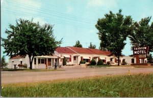 Fairview Motel, Commercial Avenue Madison WI Vintage Postcard N45