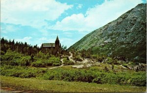 Old Church Lake Bennett Alaska AK Vintage Postcard UNP Unused VTG Chrome 