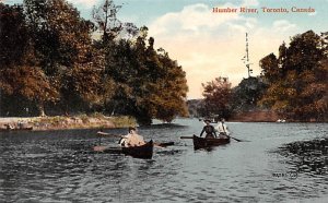 Humber River Toronto Writing on back 